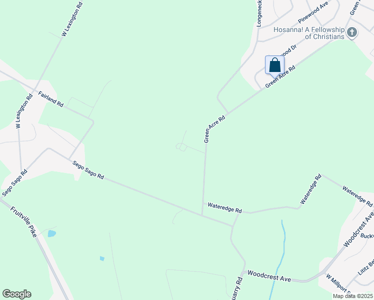 map of restaurants, bars, coffee shops, grocery stores, and more near 180 Green Acre Road in Lititz