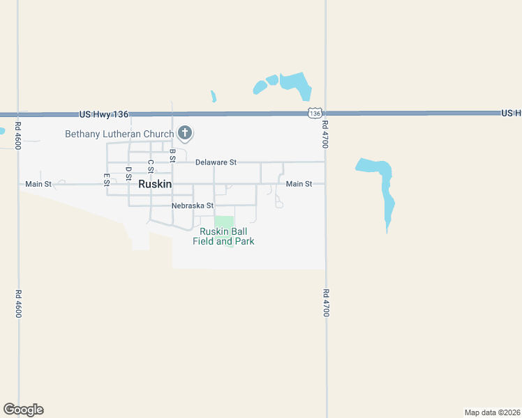 map of restaurants, bars, coffee shops, grocery stores, and more near 520 Elk Street in Ruskin