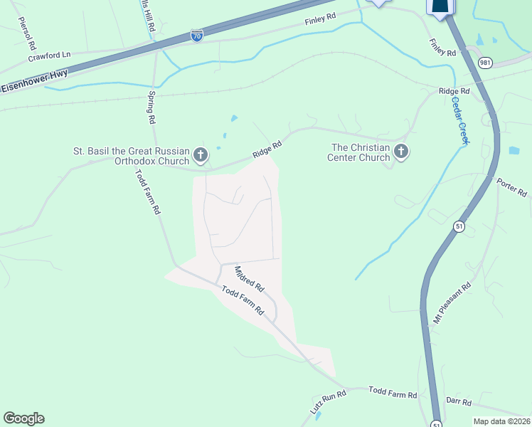 map of restaurants, bars, coffee shops, grocery stores, and more near 112 Alpine Circle in Belle Vernon