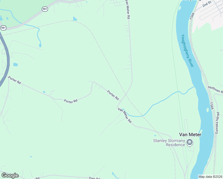 map of restaurants, bars, coffee shops, grocery stores, and more near 281 Porter Road in Belle Vernon