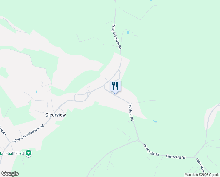 map of restaurants, bars, coffee shops, grocery stores, and more near 350-426 County Highway 4 in Wheeling