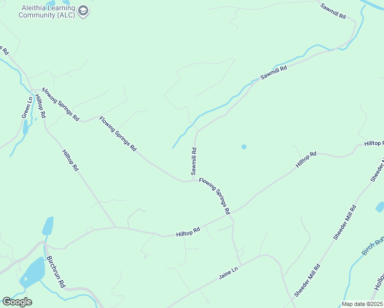 map of restaurants, bars, coffee shops, grocery stores, and more near 1629 Sawmill Road in Spring City