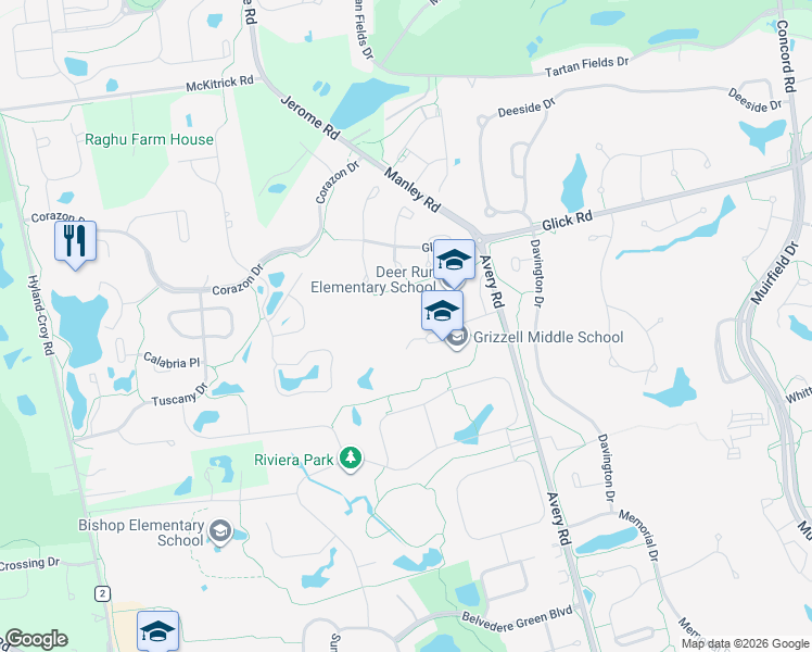 map of restaurants, bars, coffee shops, grocery stores, and more near 8766 Sunart Court South in Dublin