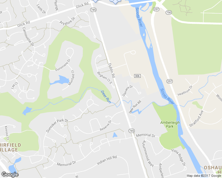 map of restaurants, bars, coffee shops, grocery stores, and more near 8629 Birgham Court South in Dublin