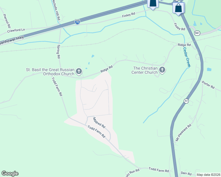 map of restaurants, bars, coffee shops, grocery stores, and more near 112 Alpine Cir in Belle Vernon