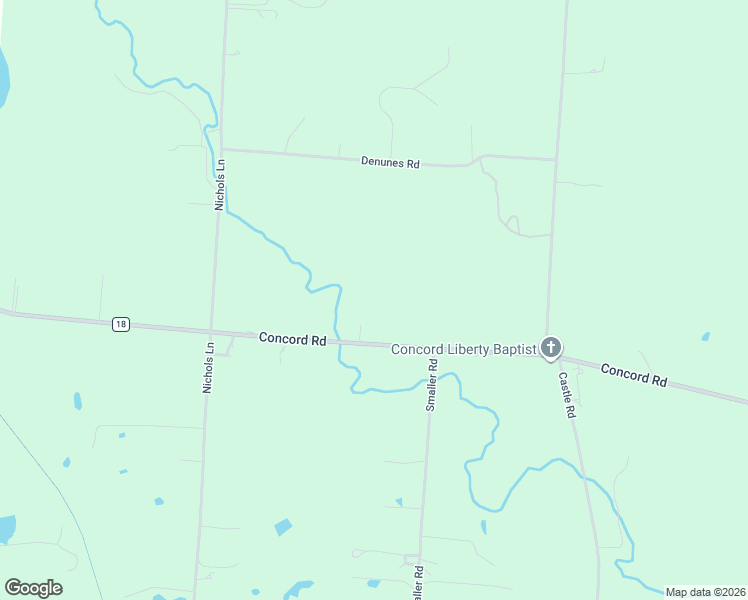 map of restaurants, bars, coffee shops, grocery stores, and more near 8092 Concord Road in Johnstown