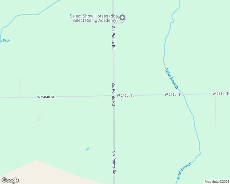 map of restaurants, bars, coffee shops, grocery stores, and more near 24675 Six Points Road in Sheridan