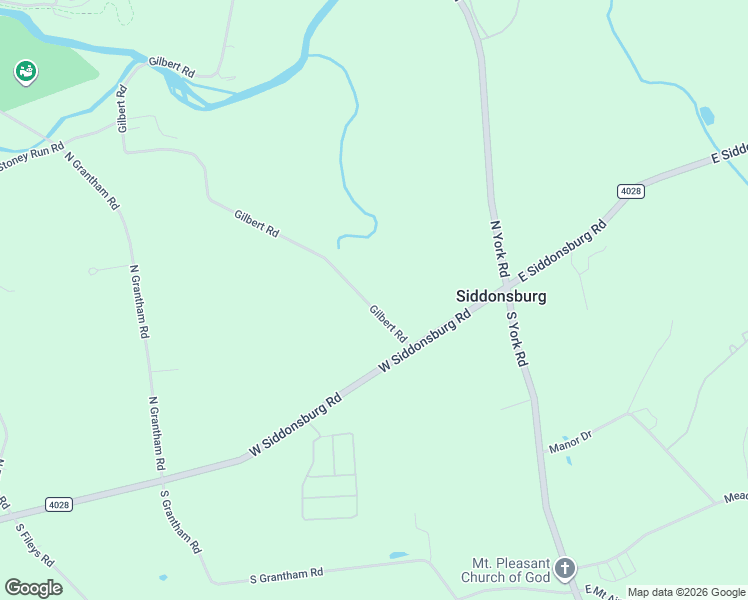 map of restaurants, bars, coffee shops, grocery stores, and more near 18 Gilbert Road in Dillsburg