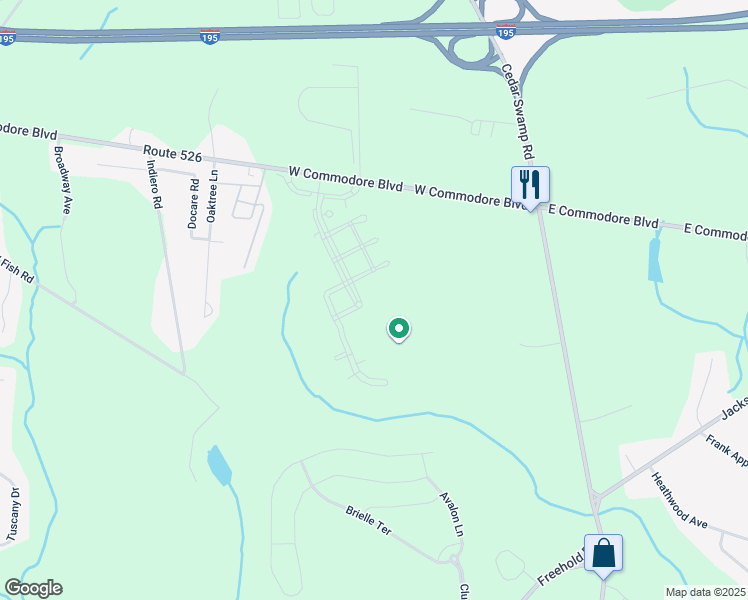 map of restaurants, bars, coffee shops, grocery stores, and more near 2024 Davidson Way East in Jackson Township