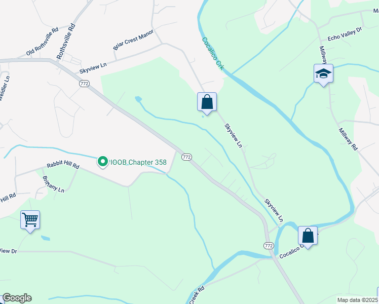 map of restaurants, bars, coffee shops, grocery stores, and more near 1507 East Newport Road in Lititz