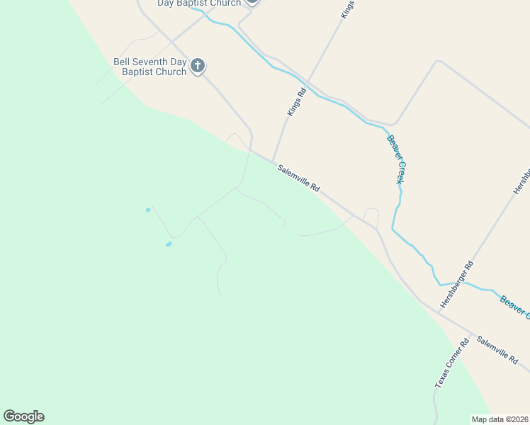 map of restaurants, bars, coffee shops, grocery stores, and more near 162 Moudy Road in New Enterprise