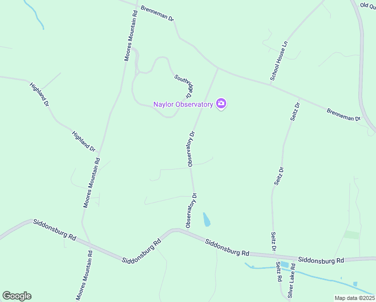 map of restaurants, bars, coffee shops, grocery stores, and more near Observatory Drive in Lewisberry