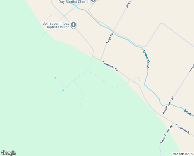 map of restaurants, bars, coffee shops, grocery stores, and more near 162 Moudy Road in New Enterprise