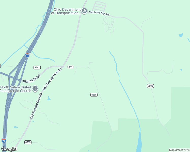 map of restaurants, bars, coffee shops, grocery stores, and more near 10373 Plainfield Road in Kimbolton