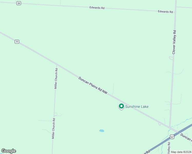 map of restaurants, bars, coffee shops, grocery stores, and more near 13040 Duncan Plains Road Northwest in Johnstown