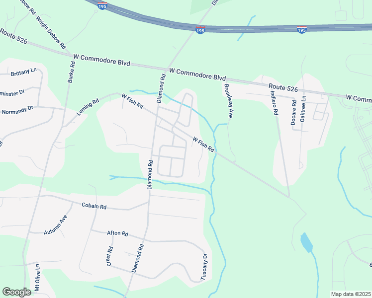 map of restaurants, bars, coffee shops, grocery stores, and more near 101 Antonia Drive in Jackson