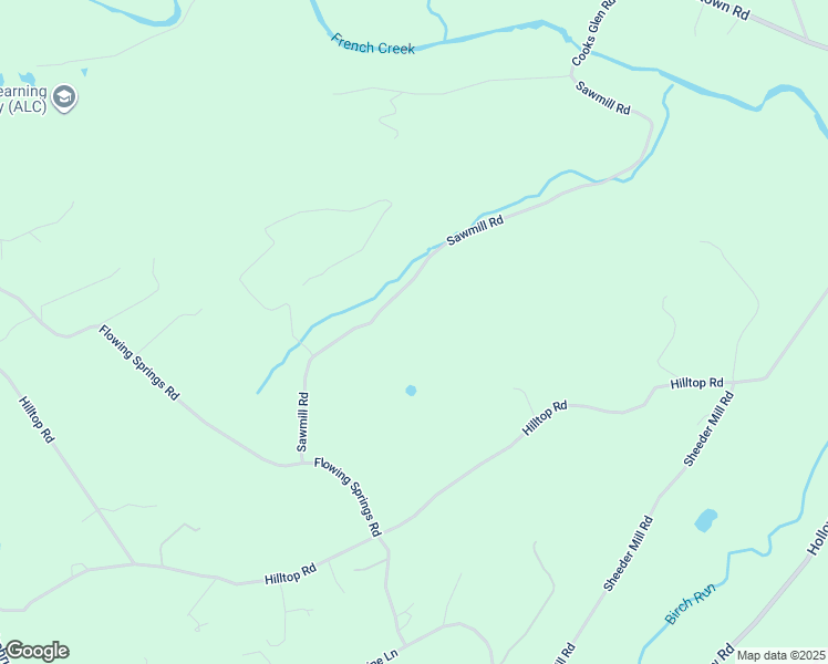 map of restaurants, bars, coffee shops, grocery stores, and more near 1682 Sawmill Road in Spring City