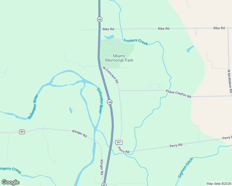 map of restaurants, bars, coffee shops, grocery stores, and more near 7650 North Crescent Road in Covington