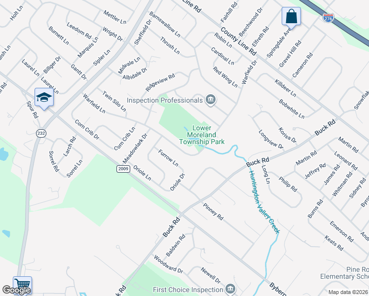 map of restaurants, bars, coffee shops, grocery stores, and more near 811 Warfield Lane in Montgomery County