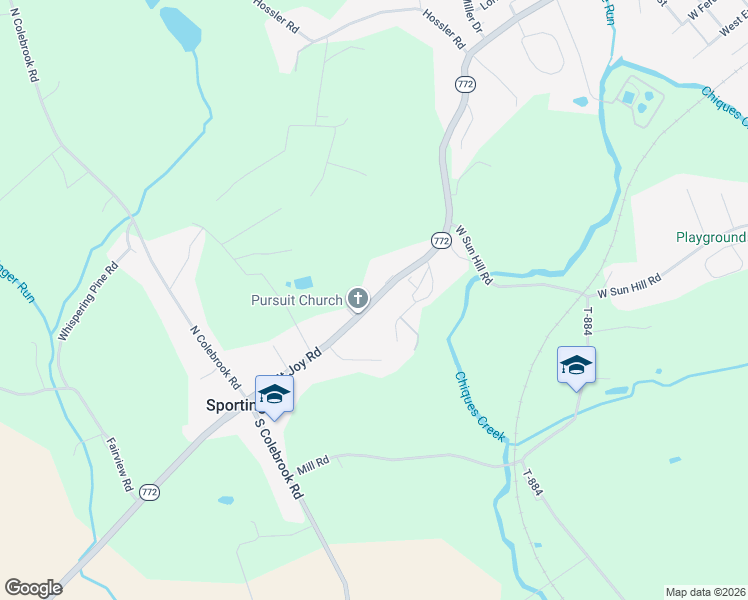 map of restaurants, bars, coffee shops, grocery stores, and more near 1028 Mount Joy Road in Manheim
