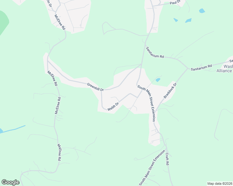 map of restaurants, bars, coffee shops, grocery stores, and more near 7 Farabee Street in Washington