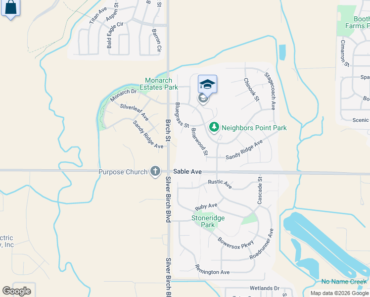 map of restaurants, bars, coffee shops, grocery stores, and more near 10140 County Road 11 in Longmont