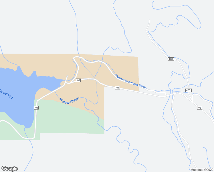 map of restaurants, bars, coffee shops, grocery stores, and more near County Road 40 in Granby