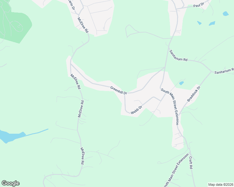 map of restaurants, bars, coffee shops, grocery stores, and more near 150 Greenhill Drive in Washington