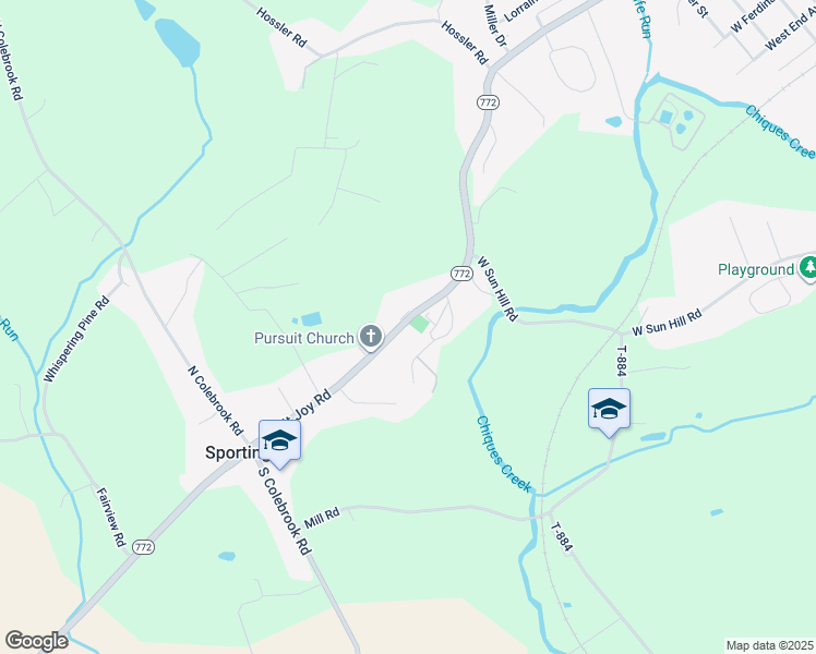 map of restaurants, bars, coffee shops, grocery stores, and more near 1011 Mount Joy Road in Manheim