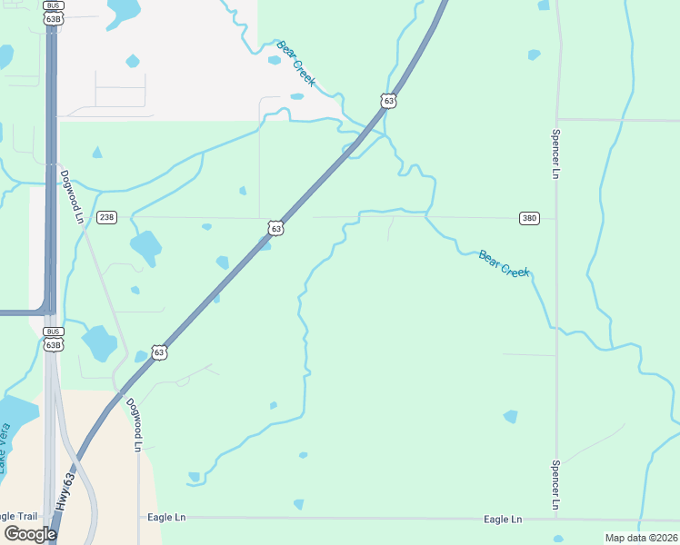 map of restaurants, bars, coffee shops, grocery stores, and more near 25559 Laurel Lane in Kirksville