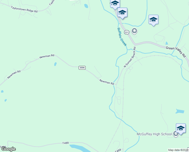 map of restaurants, bars, coffee shops, grocery stores, and more near 387-499 State Route 3006 in Claysville