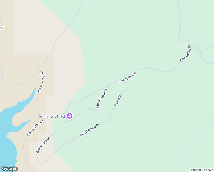 map of restaurants, bars, coffee shops, grocery stores, and more near Pine Hollow Drive in Wasatch County