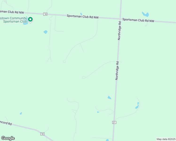 map of restaurants, bars, coffee shops, grocery stores, and more near 120 Liberty Woods Court Northwest in Johnstown