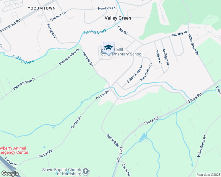 map of restaurants, bars, coffee shops, grocery stores, and more near 700 Red Mill Road in Goldsboro