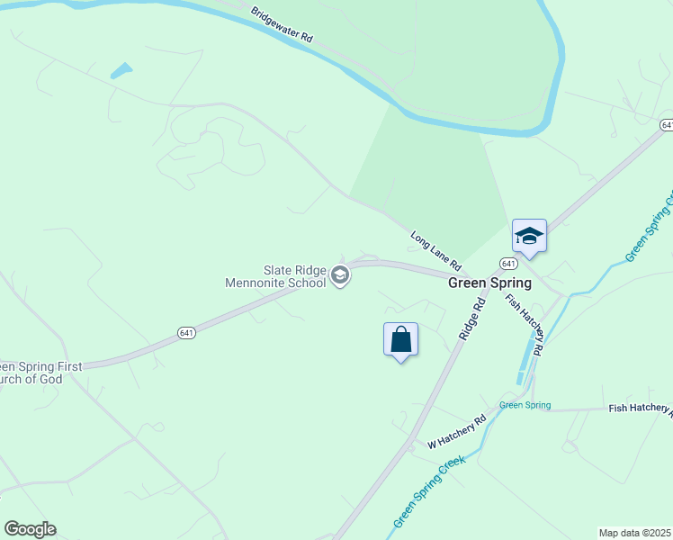 map of restaurants, bars, coffee shops, grocery stores, and more near 941 Greenspring Road in Newville