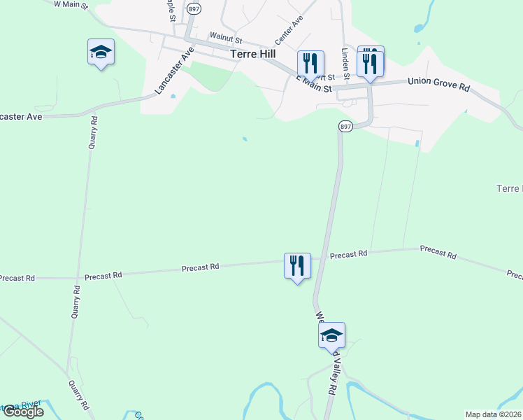 Terre Hill PA Walk Score