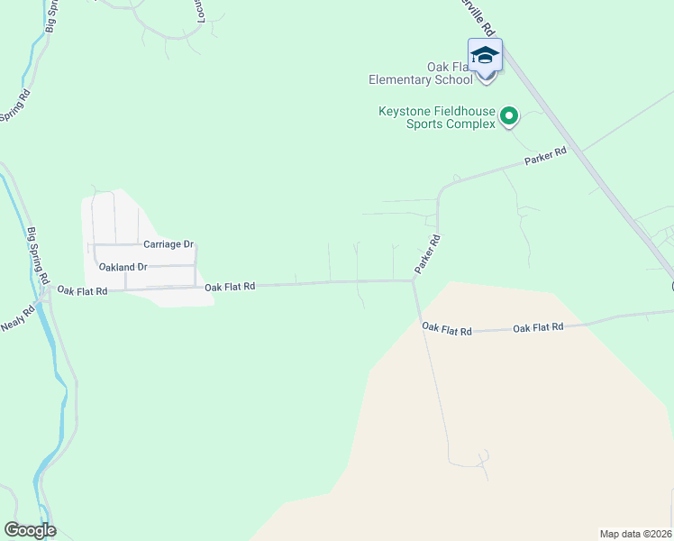 map of restaurants, bars, coffee shops, grocery stores, and more near 137 Oak Flat Road in Newville