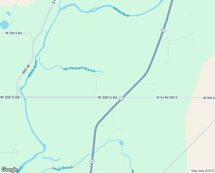 map of restaurants, bars, coffee shops, grocery stores, and more near 13100 West 300 South in Daleville