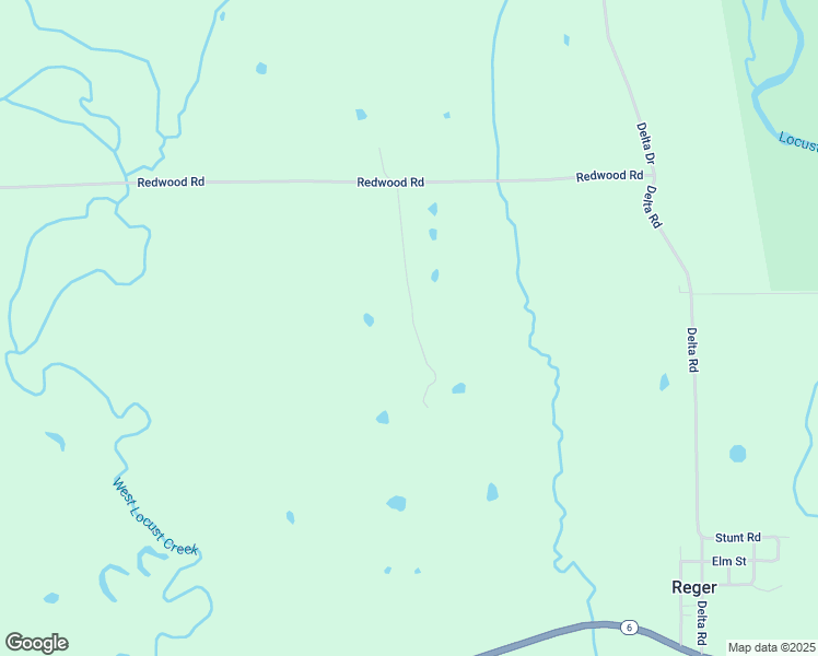 map of restaurants, bars, coffee shops, grocery stores, and more near in Reger