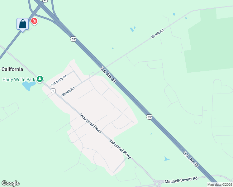 map of restaurants, bars, coffee shops, grocery stores, and more near 9288 Weigela Court in Plain City