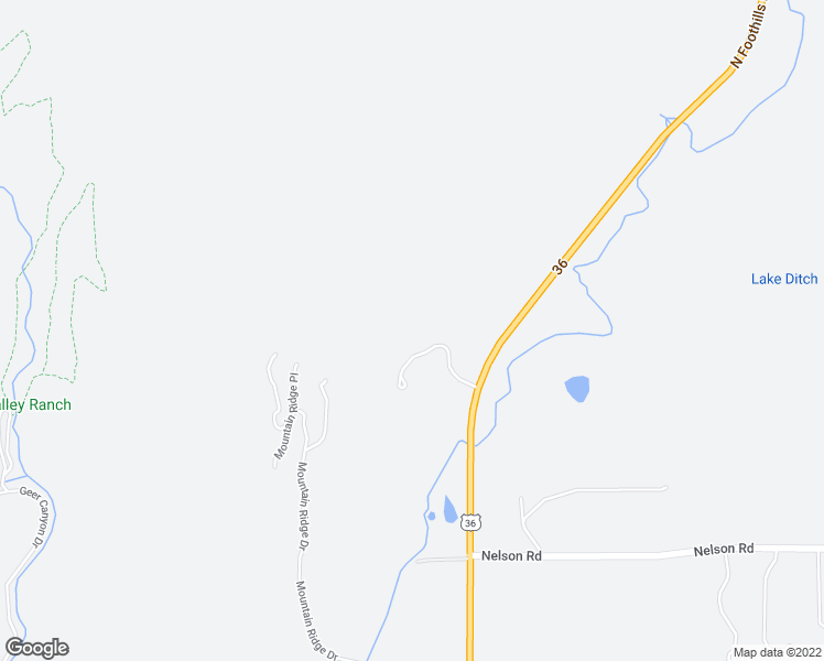 map of restaurants, bars, coffee shops, grocery stores, and more near 2983 Foothills Ranch Drive in Boulder