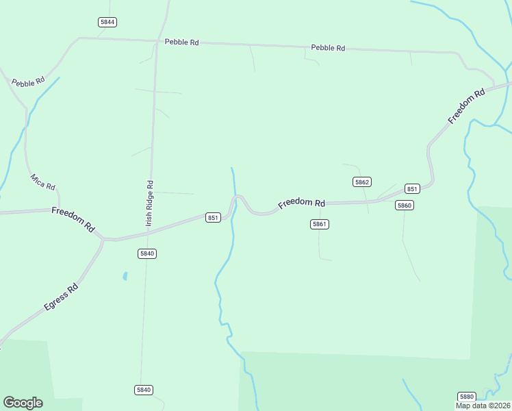 map of restaurants, bars, coffee shops, grocery stores, and more near 14216 Freedom Road in Kimbolton