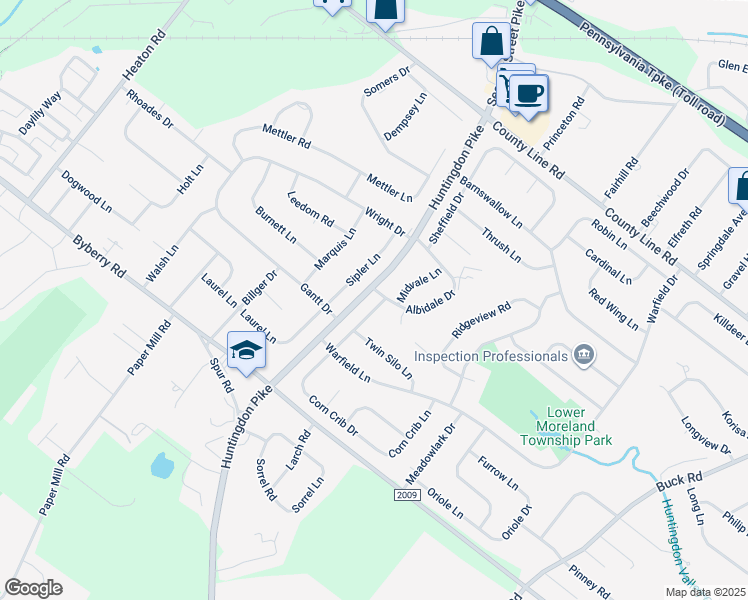 map of restaurants, bars, coffee shops, grocery stores, and more near 3658 Chimney Swift Drive in Montgomery