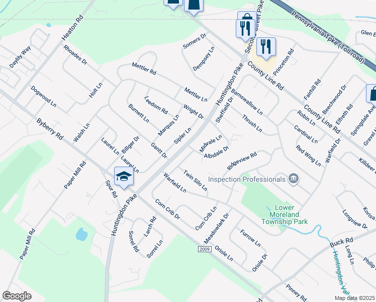 map of restaurants, bars, coffee shops, grocery stores, and more near 3658 Chimney Swift Drive in Montgomery