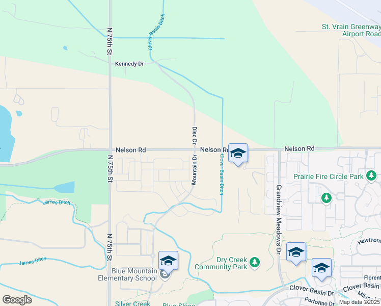 map of restaurants, bars, coffee shops, grocery stores, and more near in Longmont