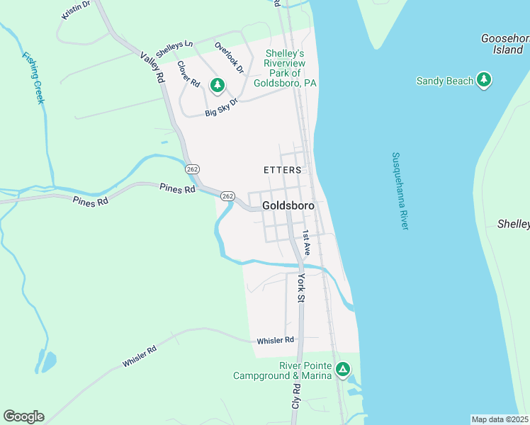 map of restaurants, bars, coffee shops, grocery stores, and more near 40 West Broadway Avenue in Goldsboro