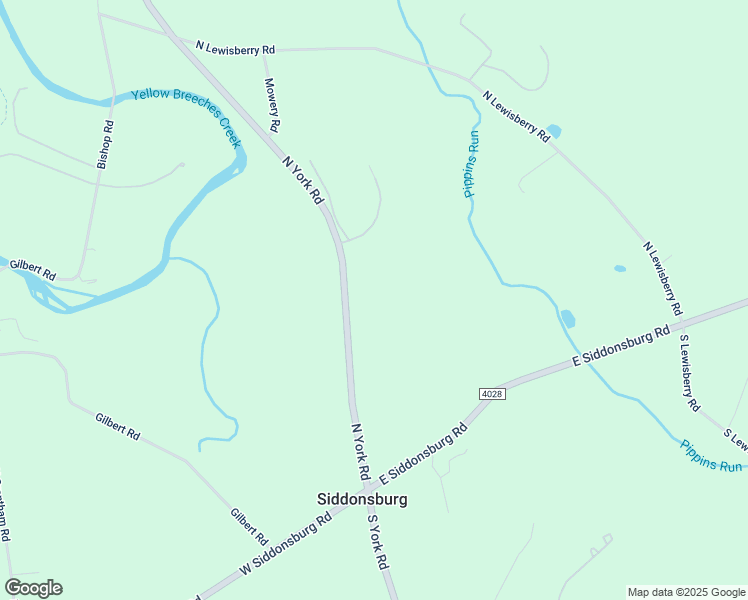 map of restaurants, bars, coffee shops, grocery stores, and more near 114 North York Road in Dillsburg