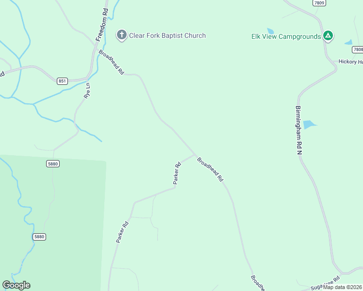 map of restaurants, bars, coffee shops, grocery stores, and more near 72901 Broadhead Road in Kimbolton