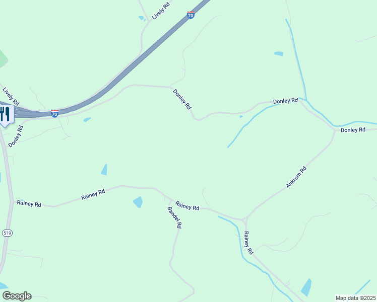 map of restaurants, bars, coffee shops, grocery stores, and more near in Eighty Four
