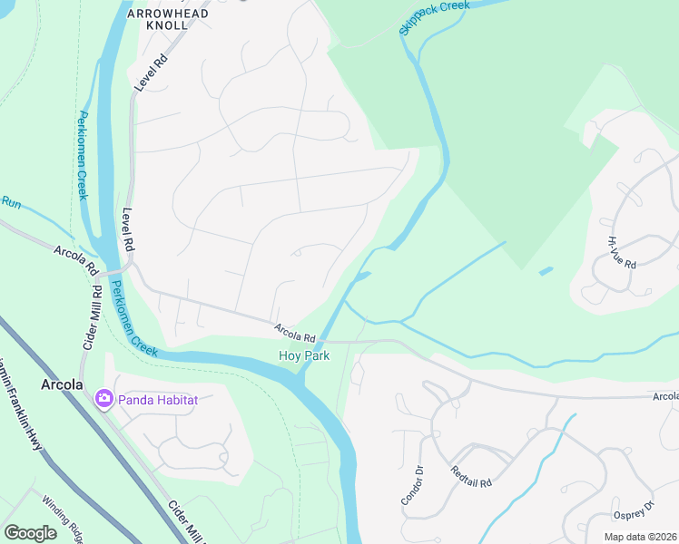 map of restaurants, bars, coffee shops, grocery stores, and more near 740 Raynham Road in Collegeville